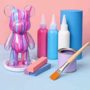 Kit Fluid Painting – À la maison